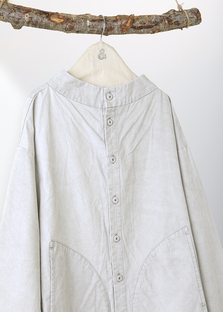 Mandarin Collar Shirt