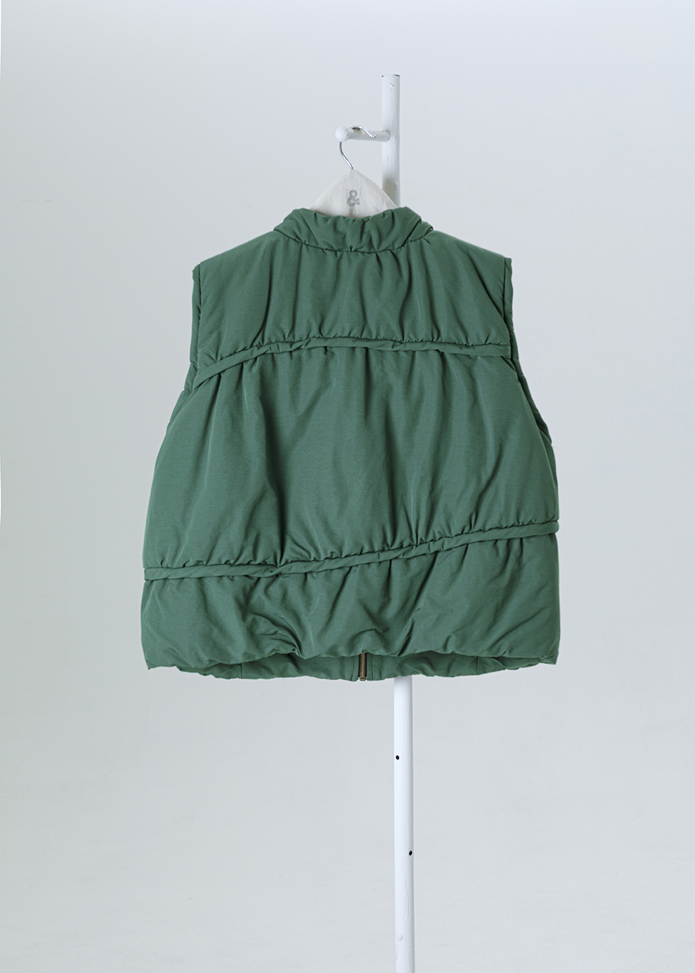 暖層結構拼線保暖背心