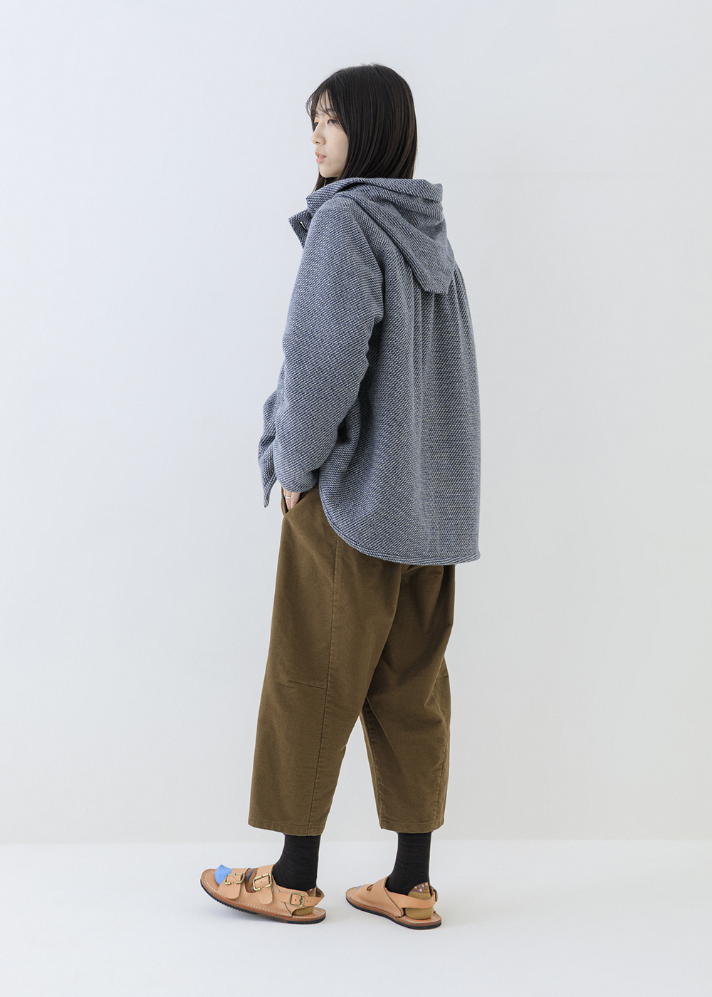 恬然立體剪裁長褲