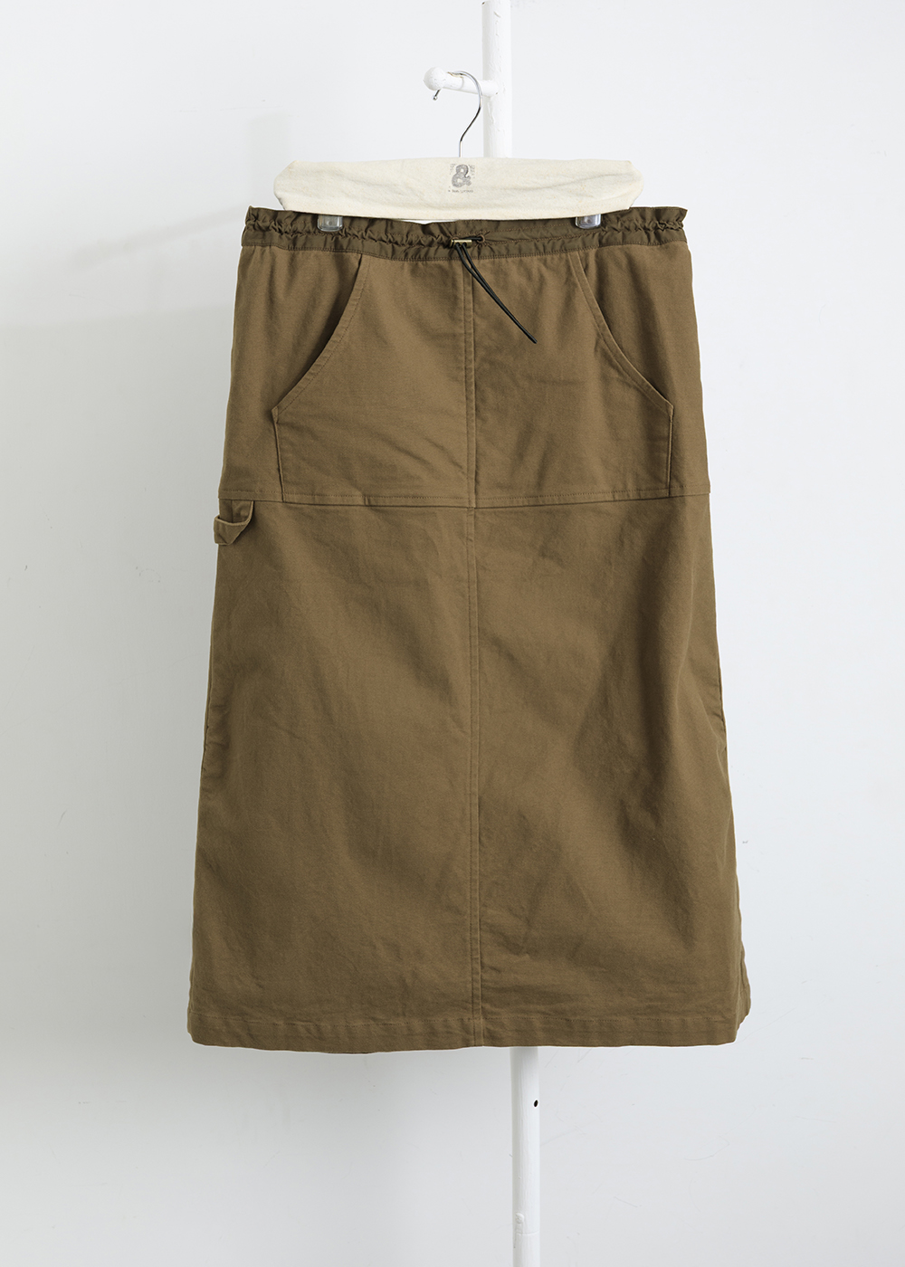 恬然十字剪接開衩裙