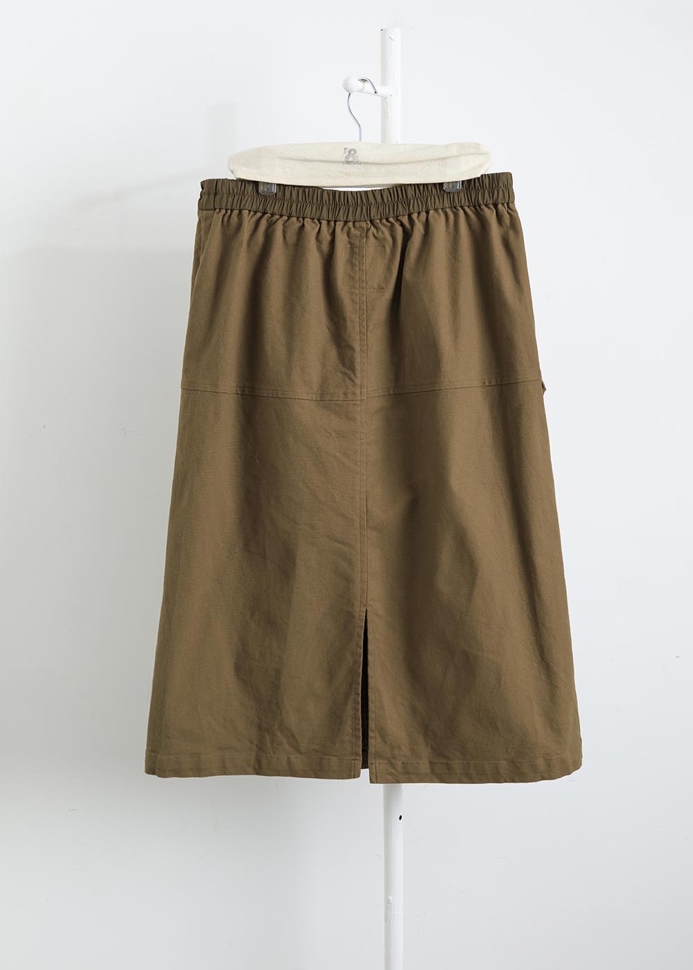 恬然十字剪接開衩裙