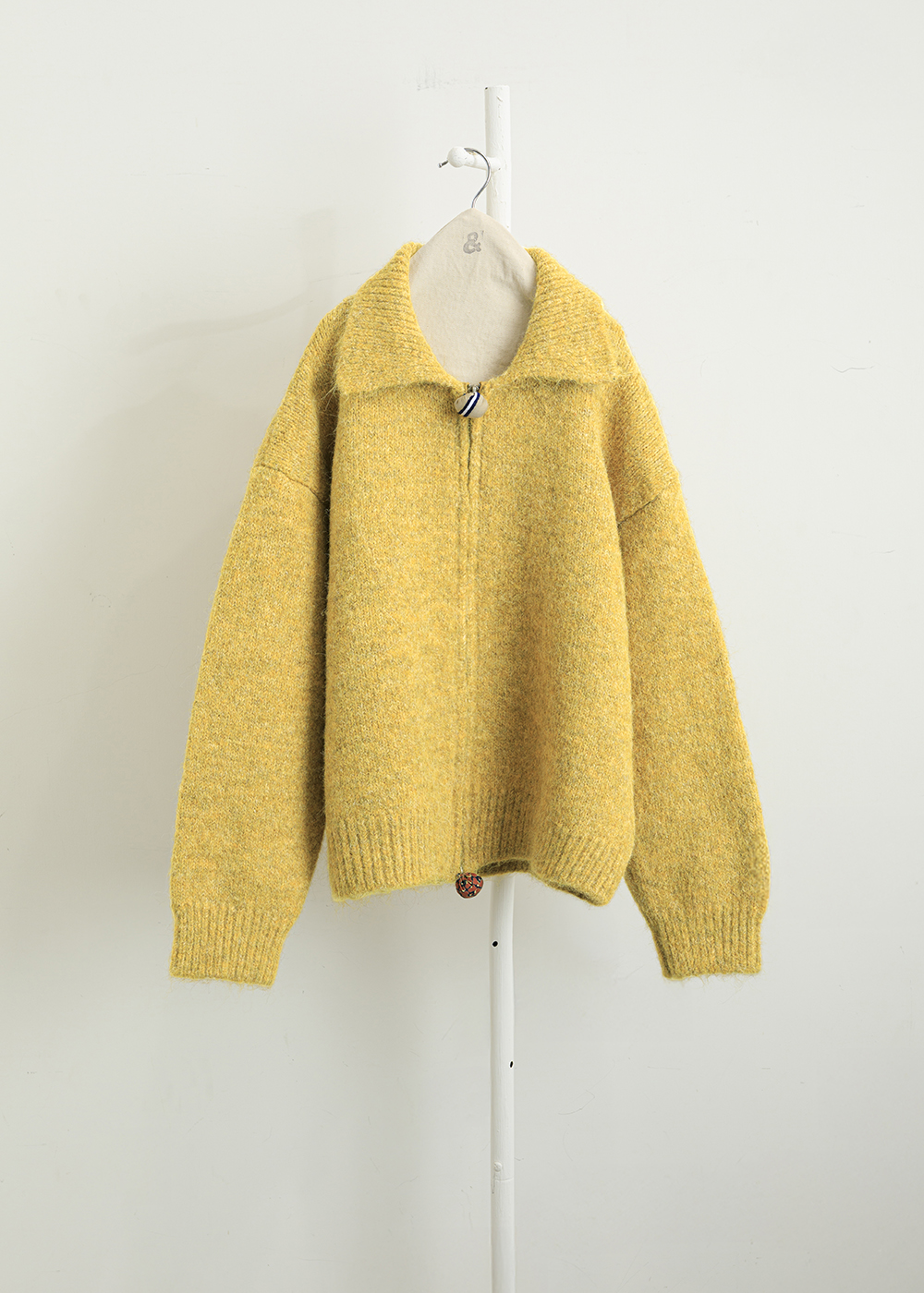 小球裝飾毛料外套