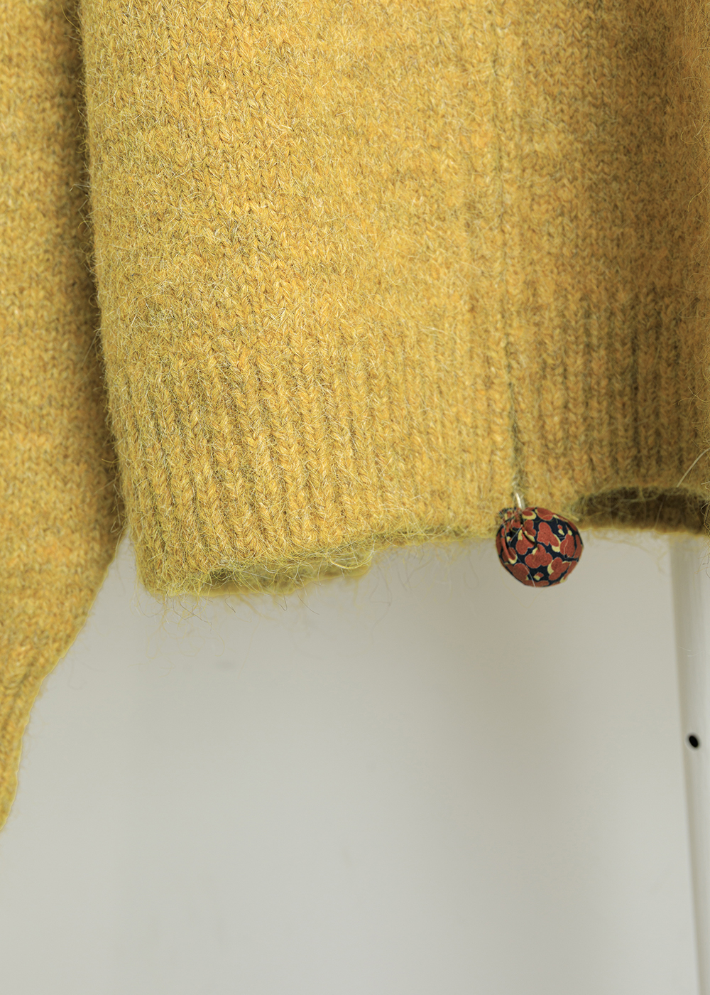 小球裝飾毛料外套