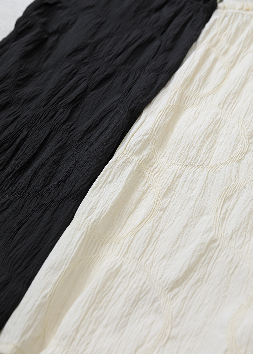  | 浮波立體圈紋 | 皺褶短袖上衣