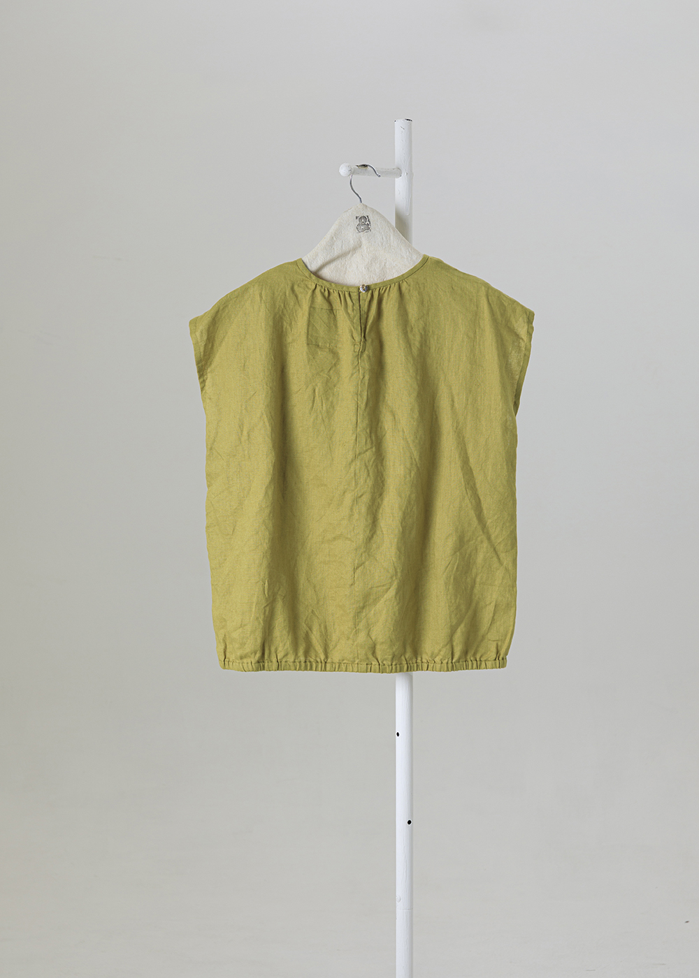 | 沁風麻織 | 微褶漣漪縮褶上衣