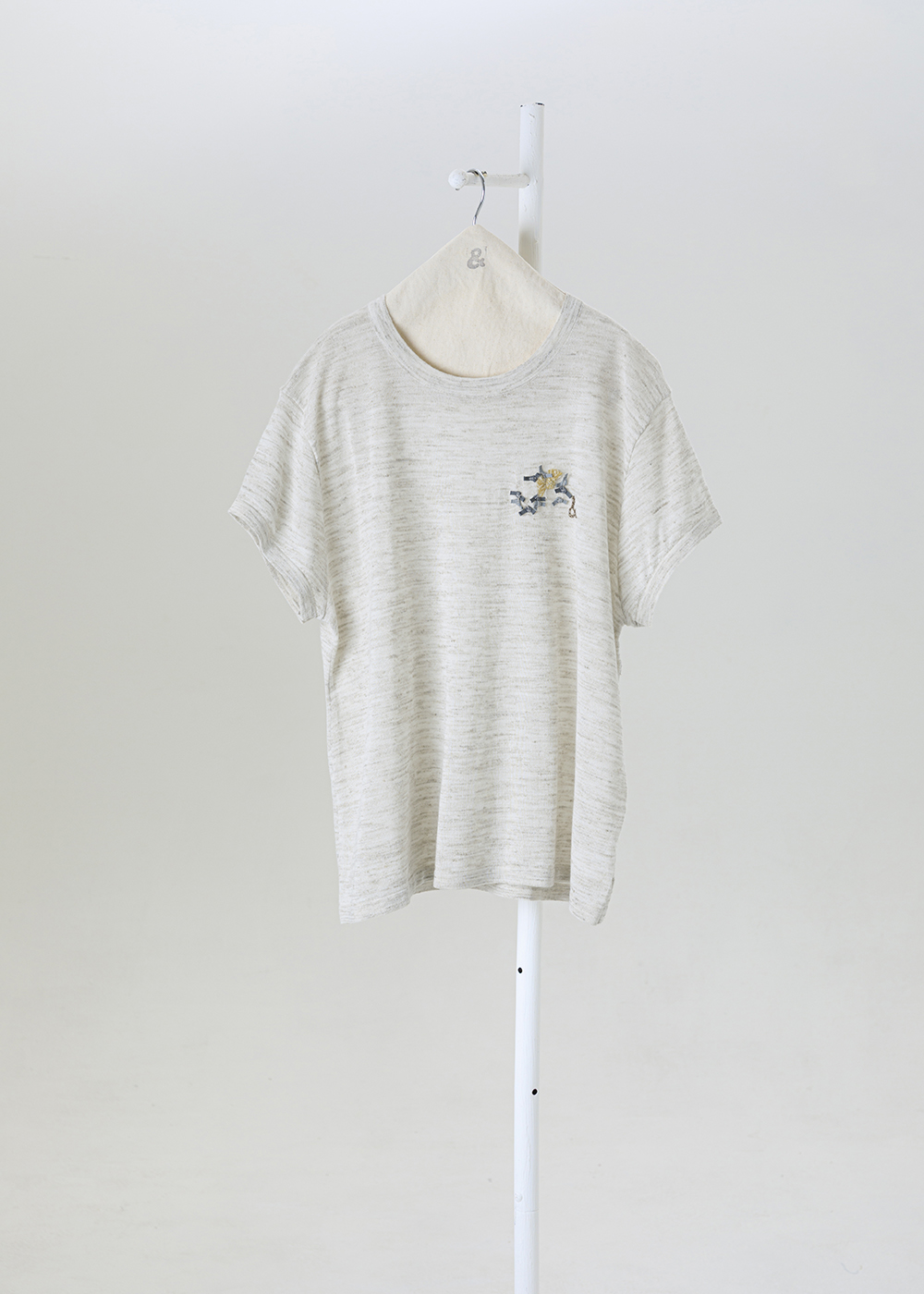 Floral embroidery top