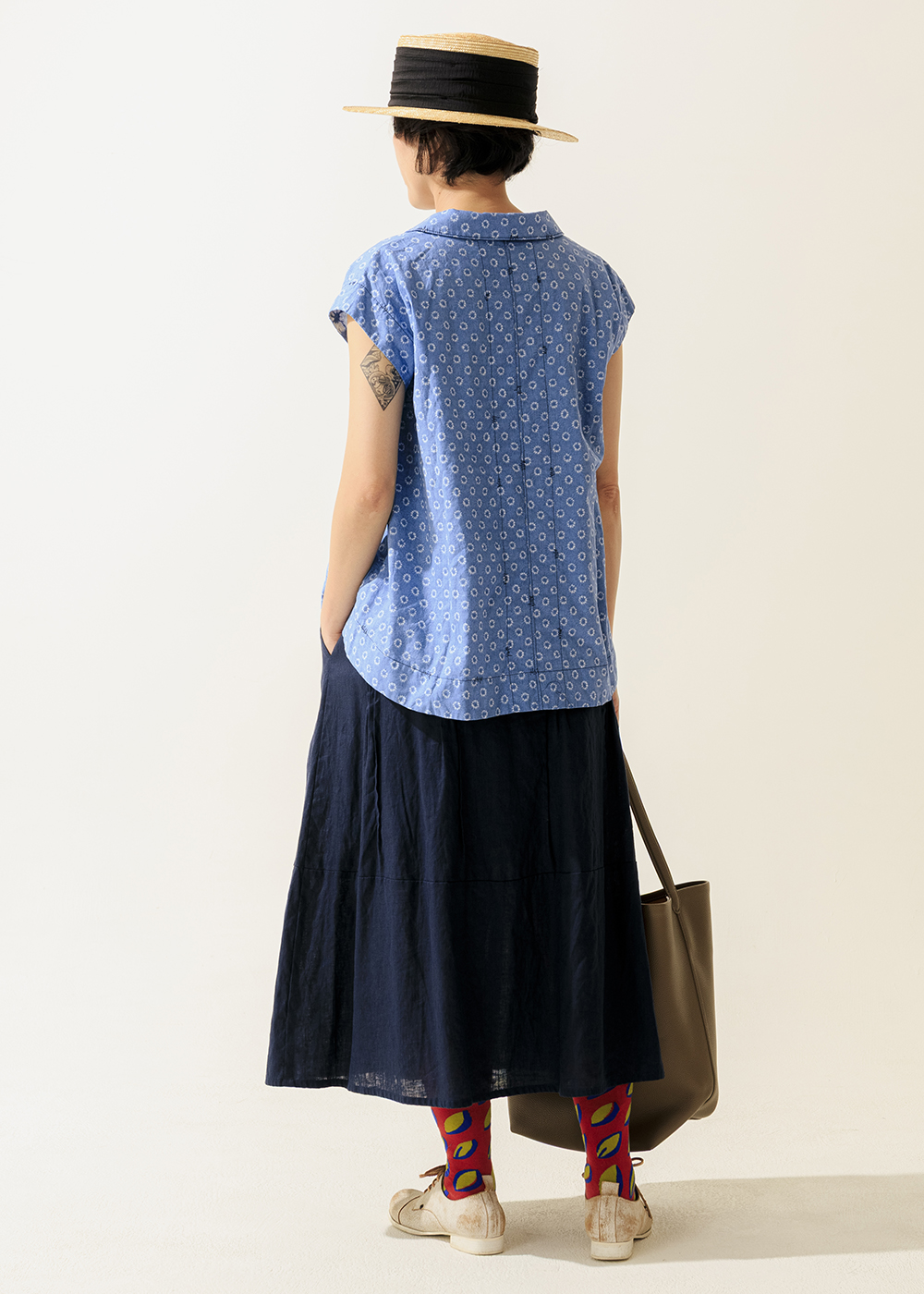Seven-Tenth Sleeve Top