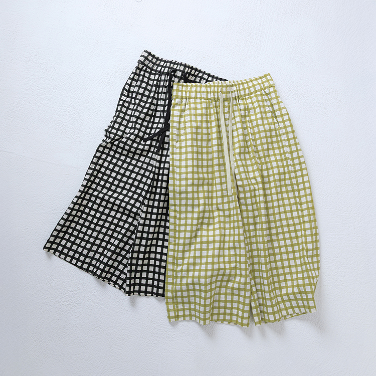  | 窗格映像派 | 抽繩寬褲 