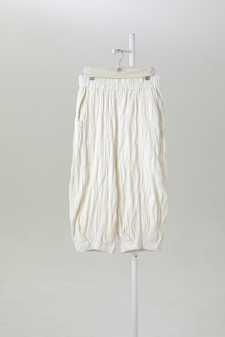 | 浮波立體圈紋 |空氣感氣球褲 