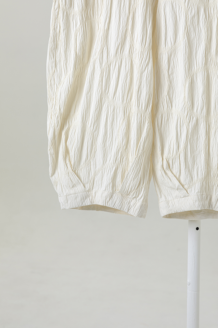 | 浮波立體圈紋 |空氣感氣球褲 