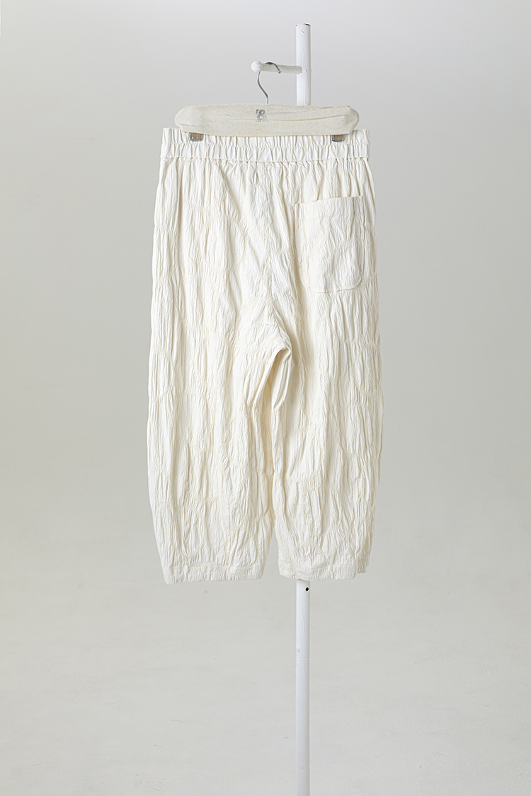 | 浮波立體圈紋 |空氣感氣球褲 