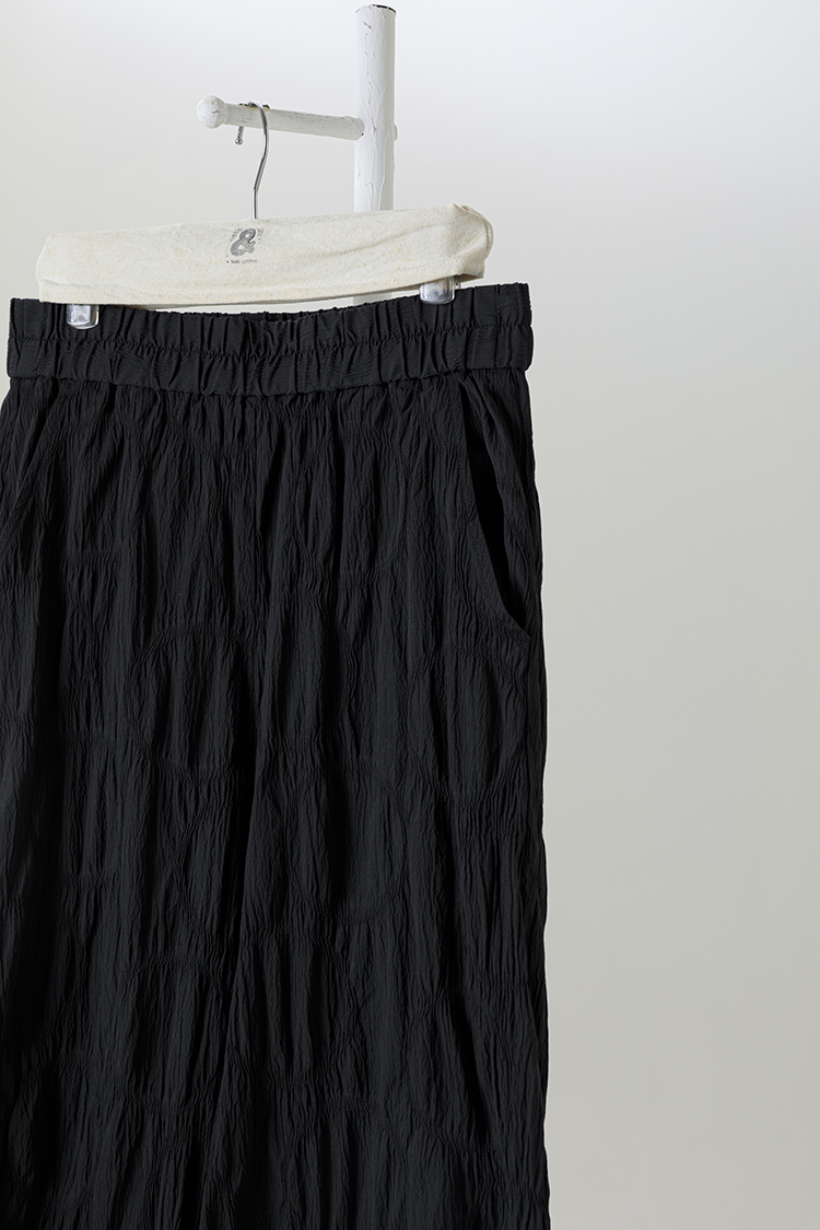 | 浮波立體圈紋 |空氣感氣球褲 