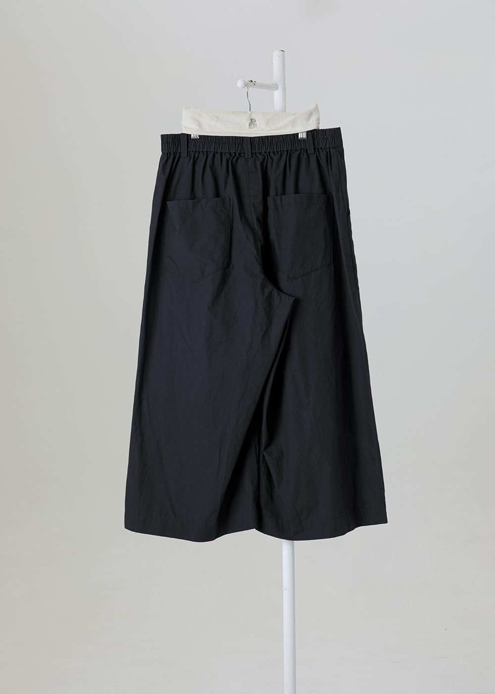 恬逸立體空氣感九分寬褲