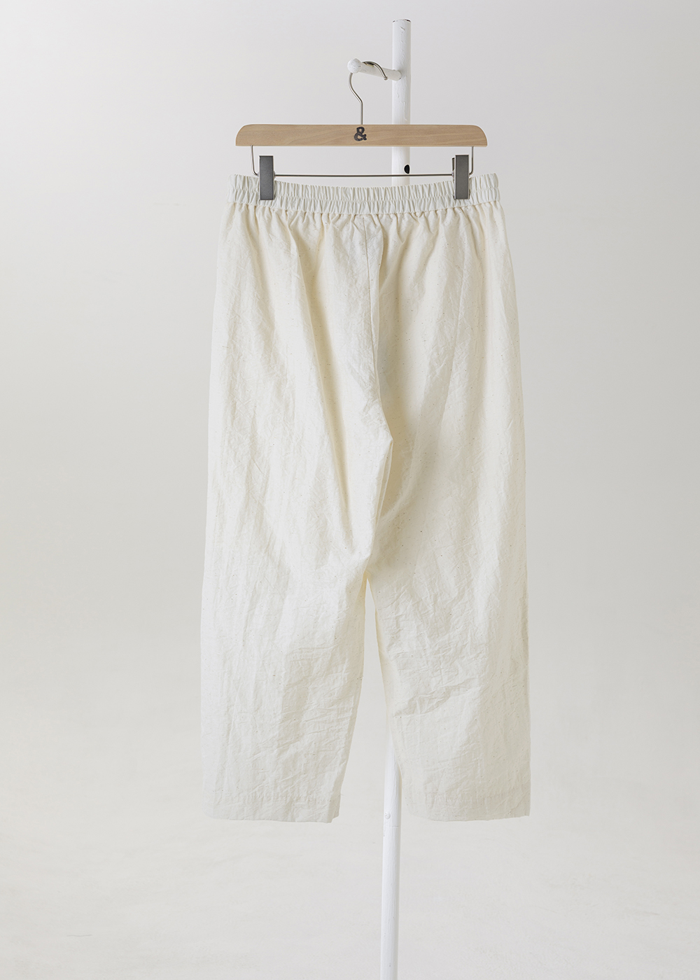  |純粹植感|疊韻斜襟不對稱寬褲