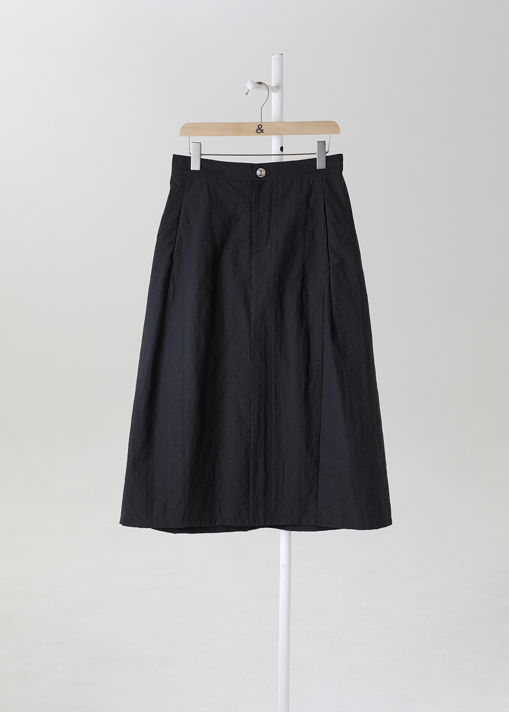 |純粹植感|立體弧線剪接裙