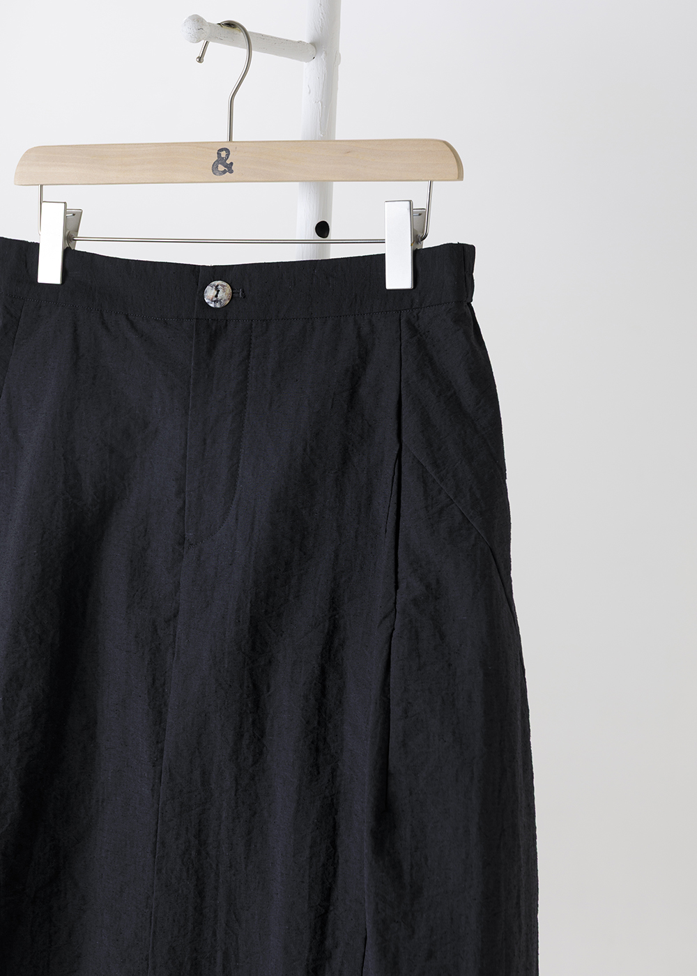 |純粹植感|立體弧線剪接裙