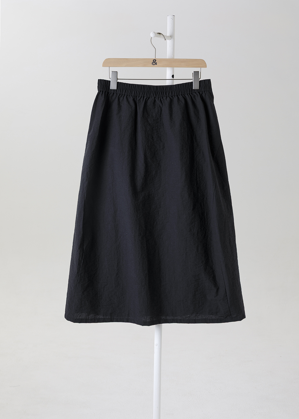 |純粹植感|立體弧線剪接裙