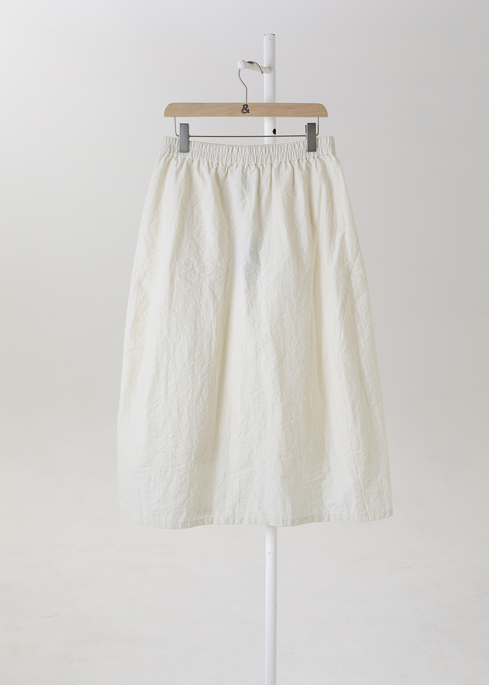 |純粹植感|立體弧線剪接裙