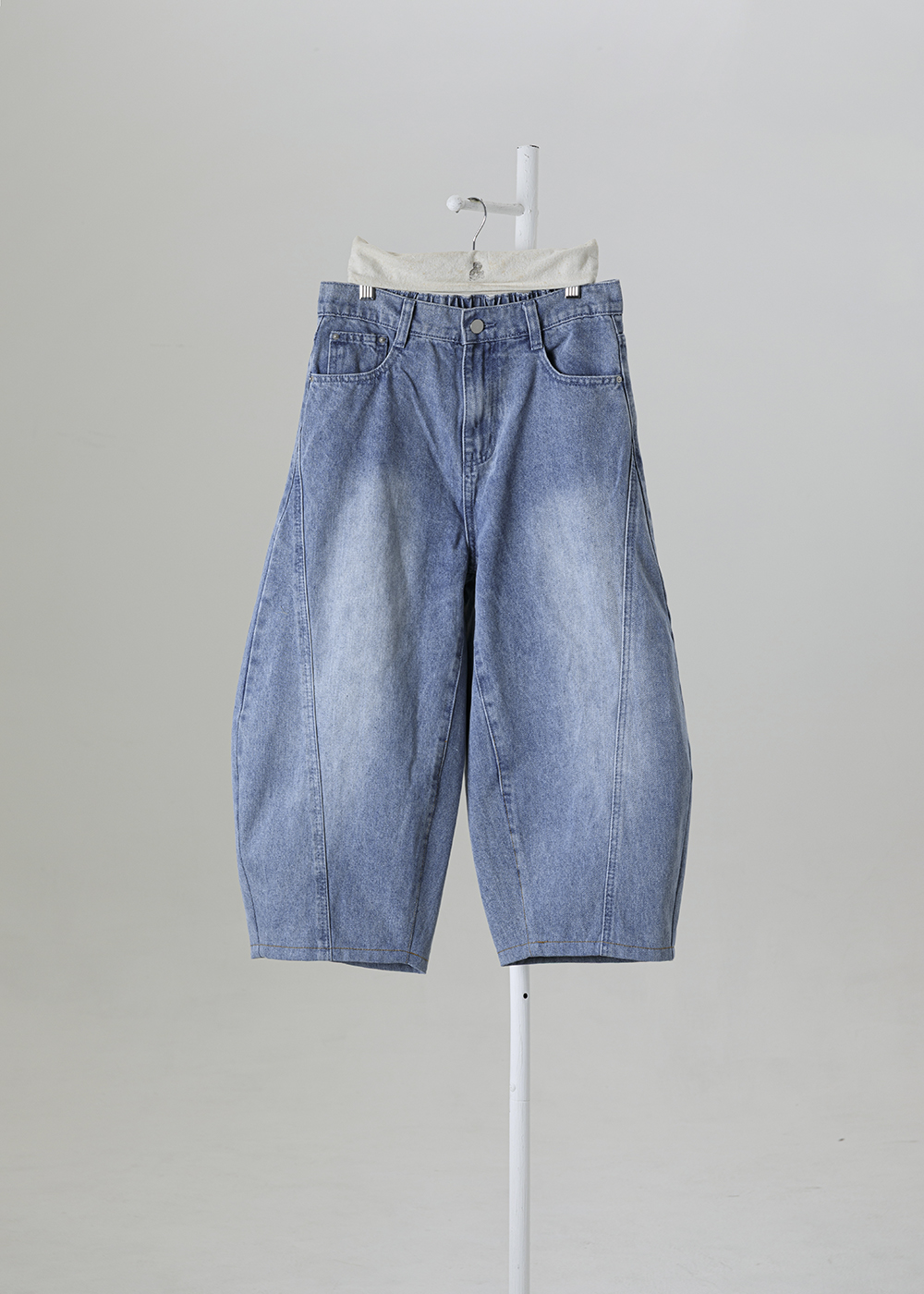  Jersey barrel leg pants