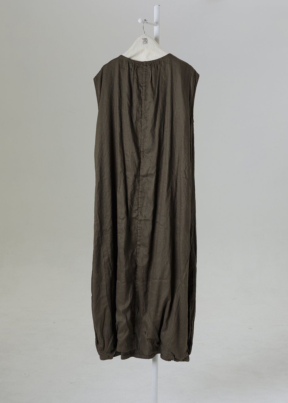 | 葉蔓光紋｜編繩縮腰長洋裝