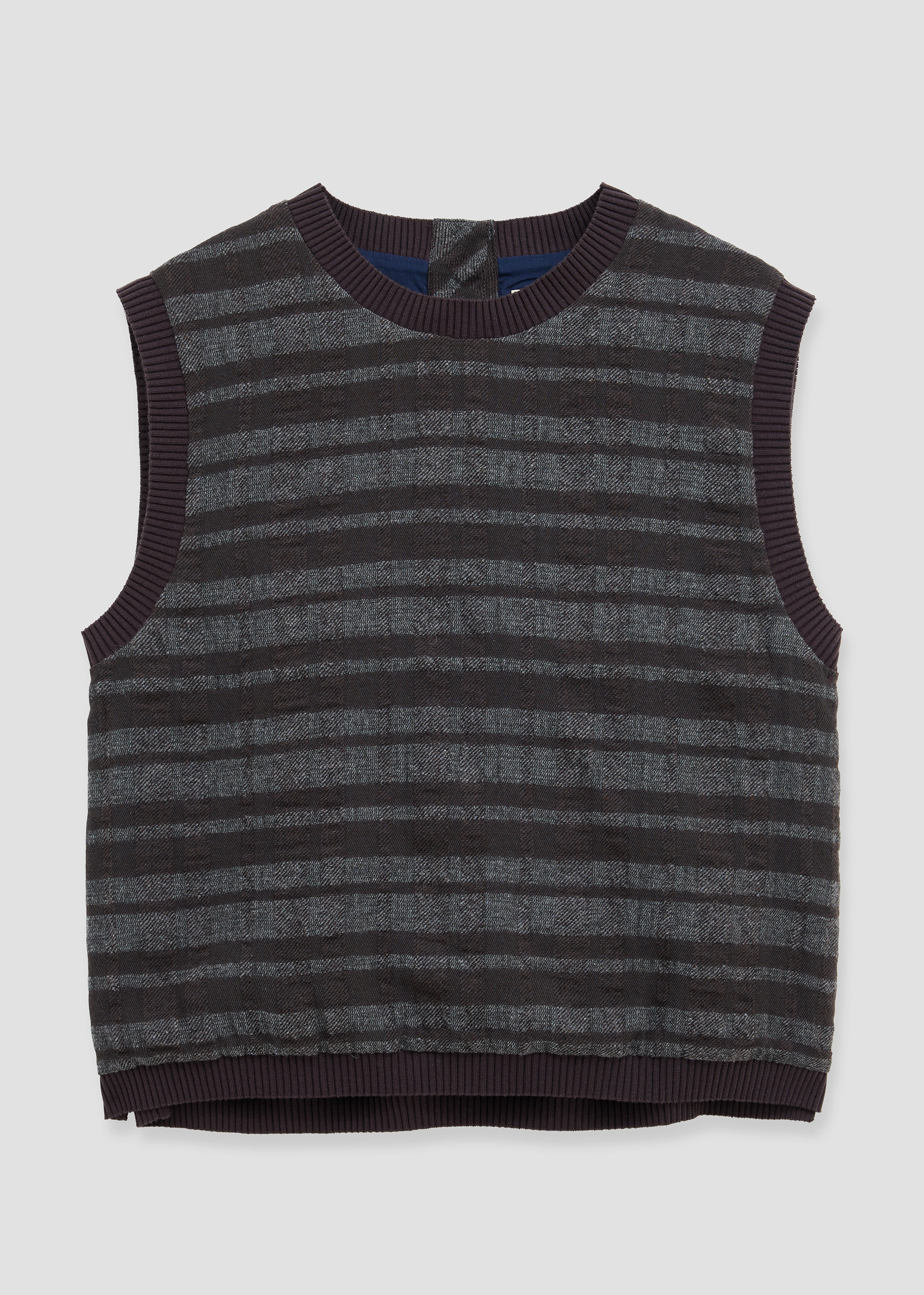 Tartan  vest