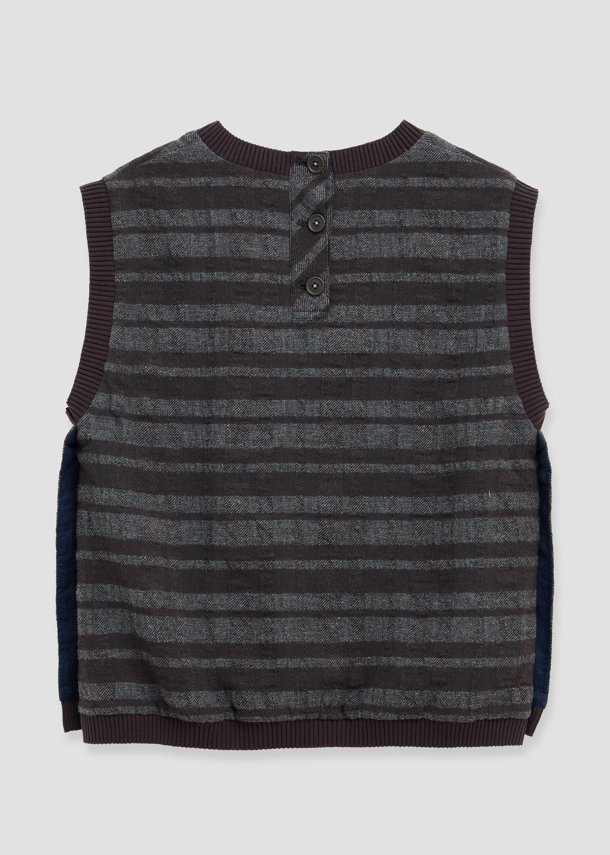 Tartan  vest