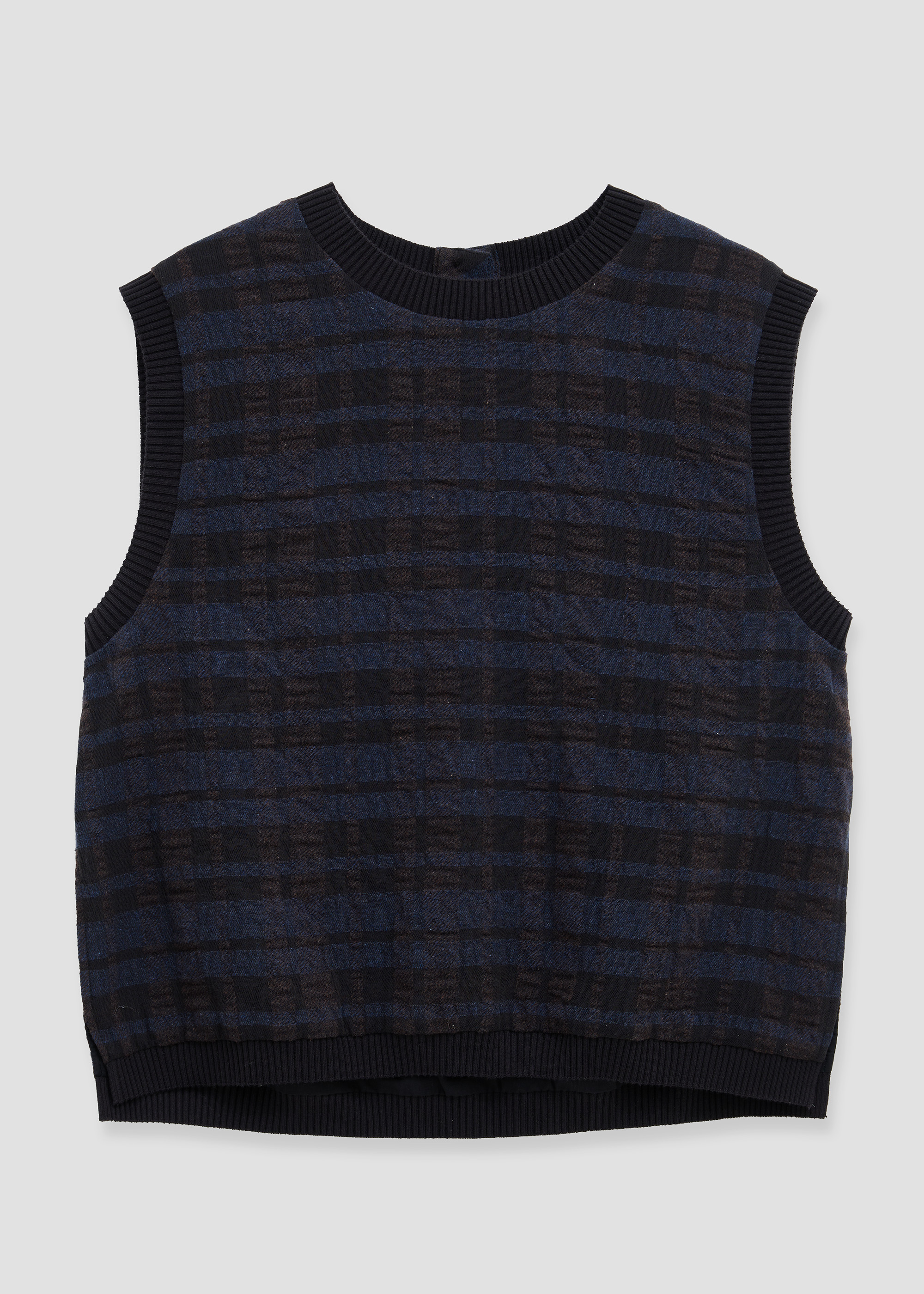 Tartan  vest