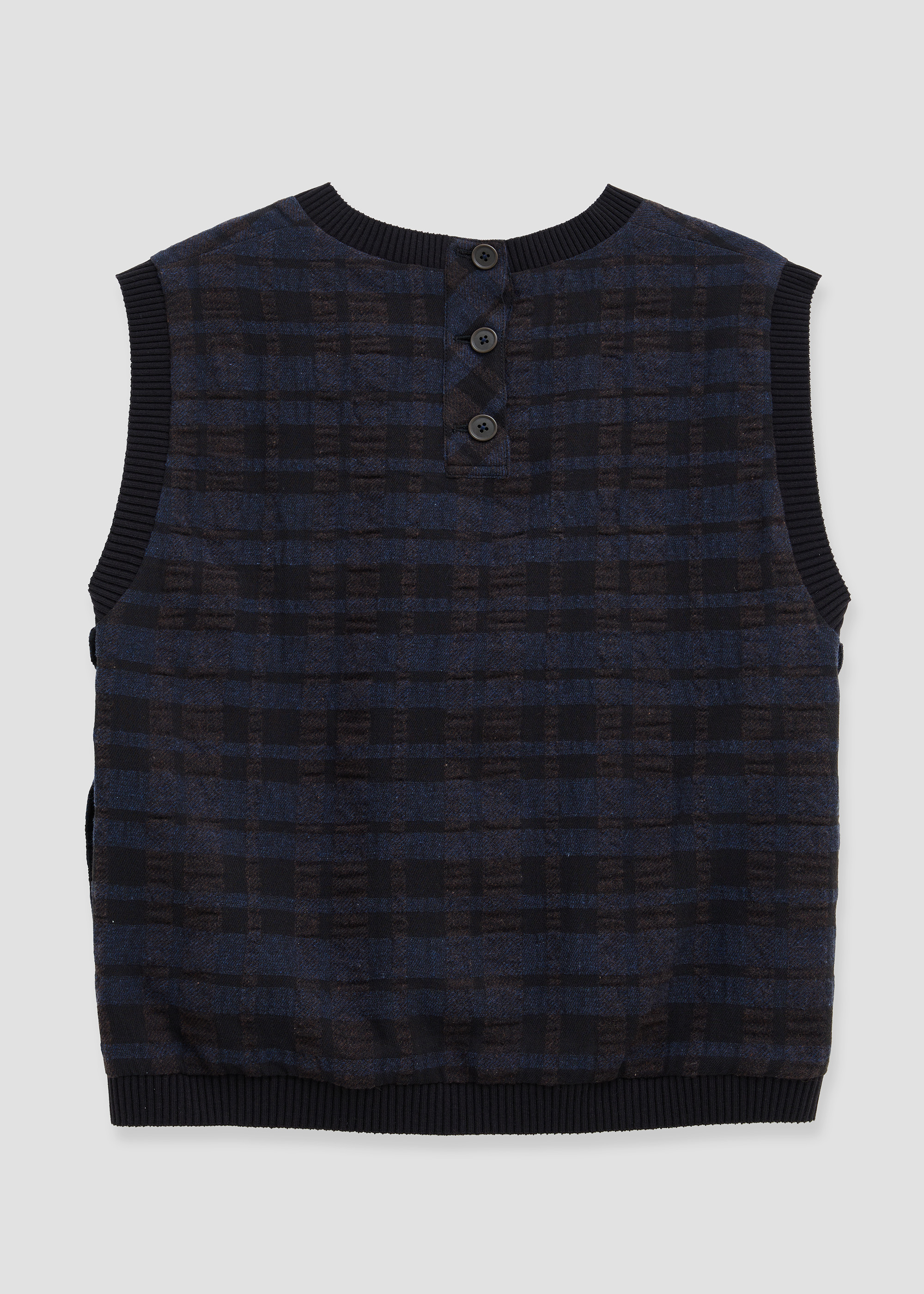 Tartan  vest