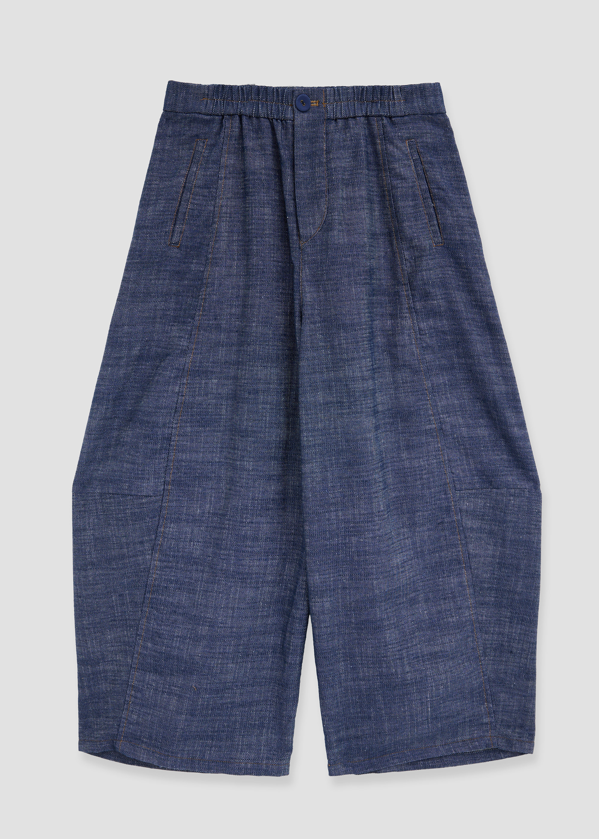 Jersey barrel leg pants 