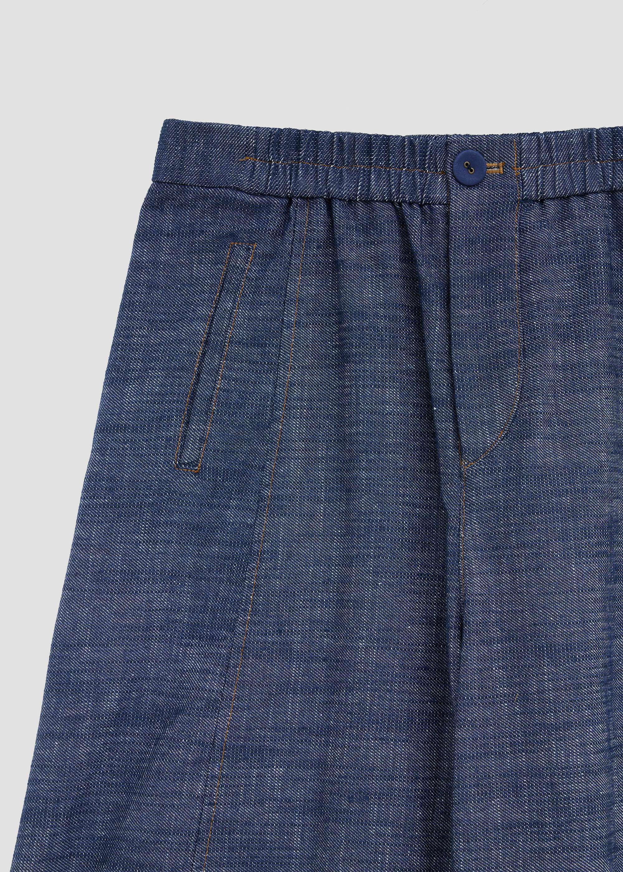 Jersey barrel leg pants 