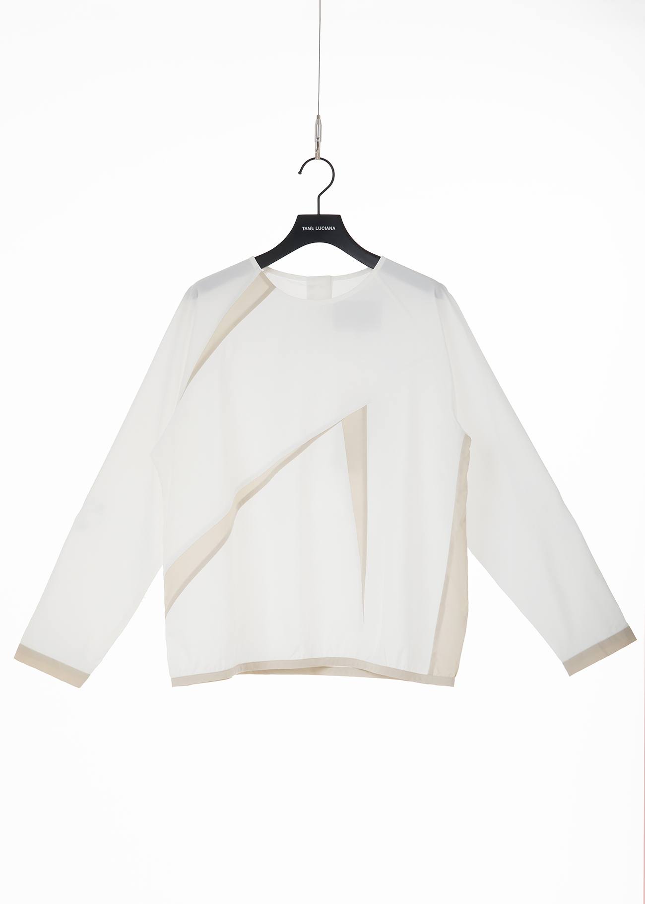 Spliced Long Sleeve Top