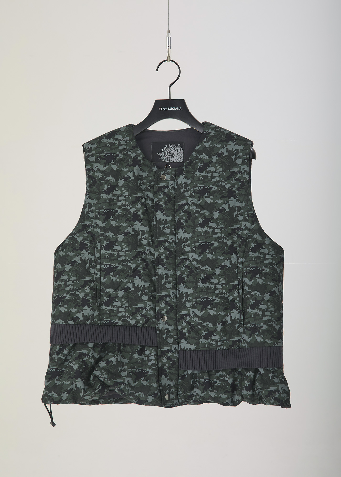 Camo Puffer Vest