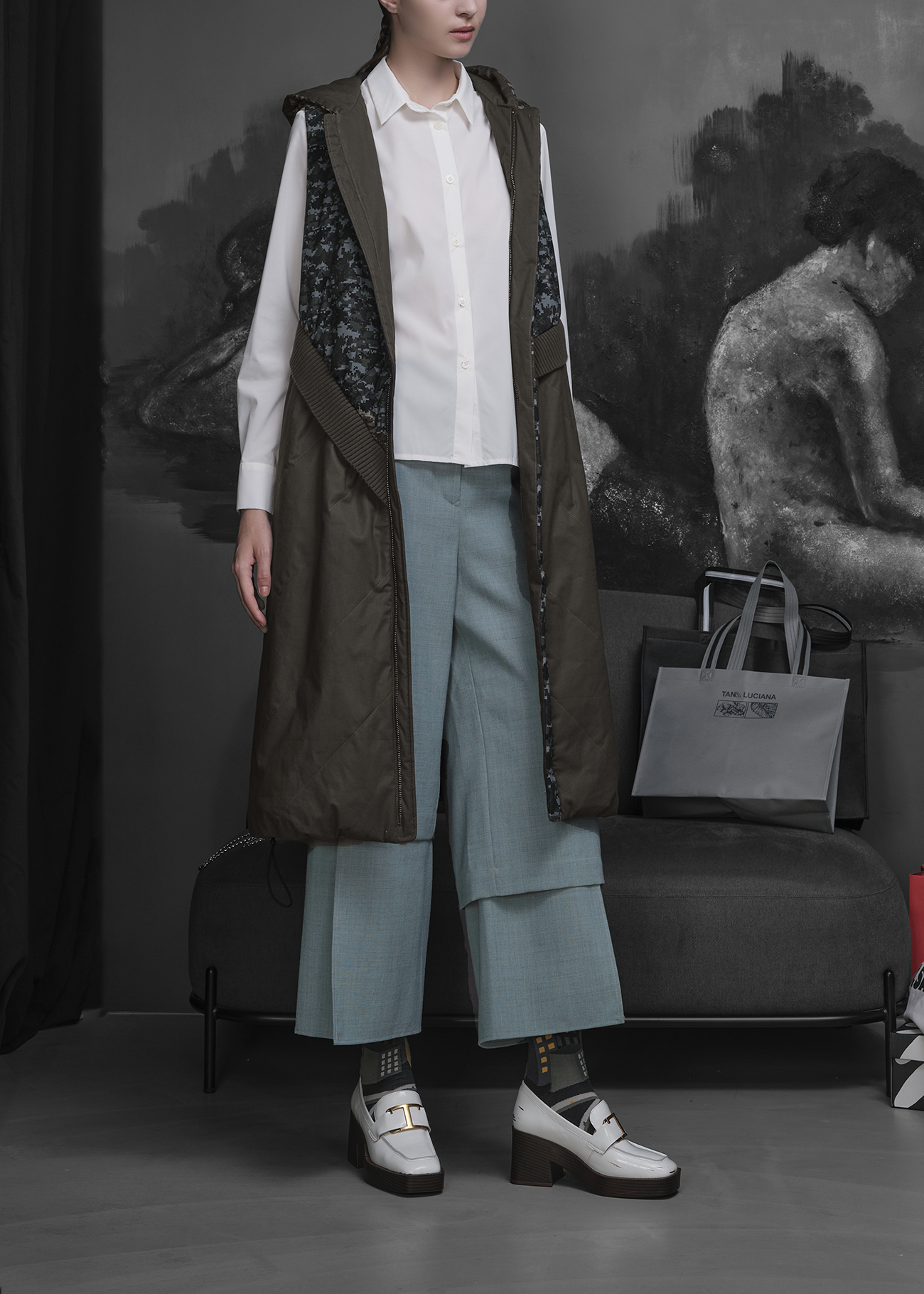 Asymmetric Trousers