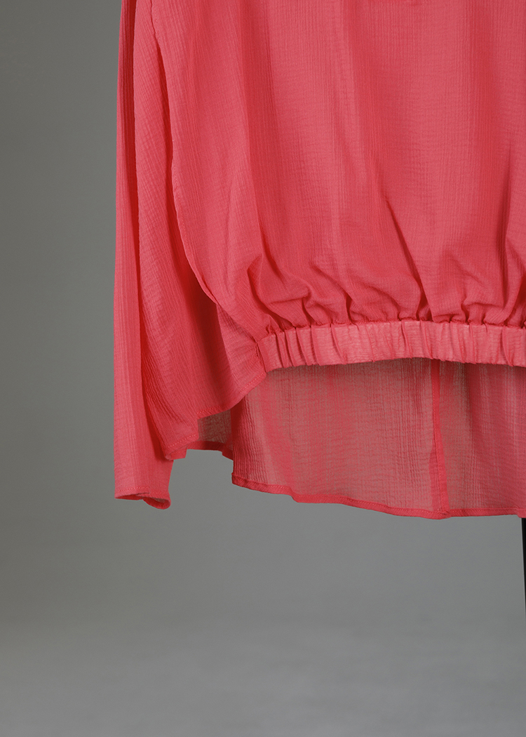 Elastic Hem Blouse