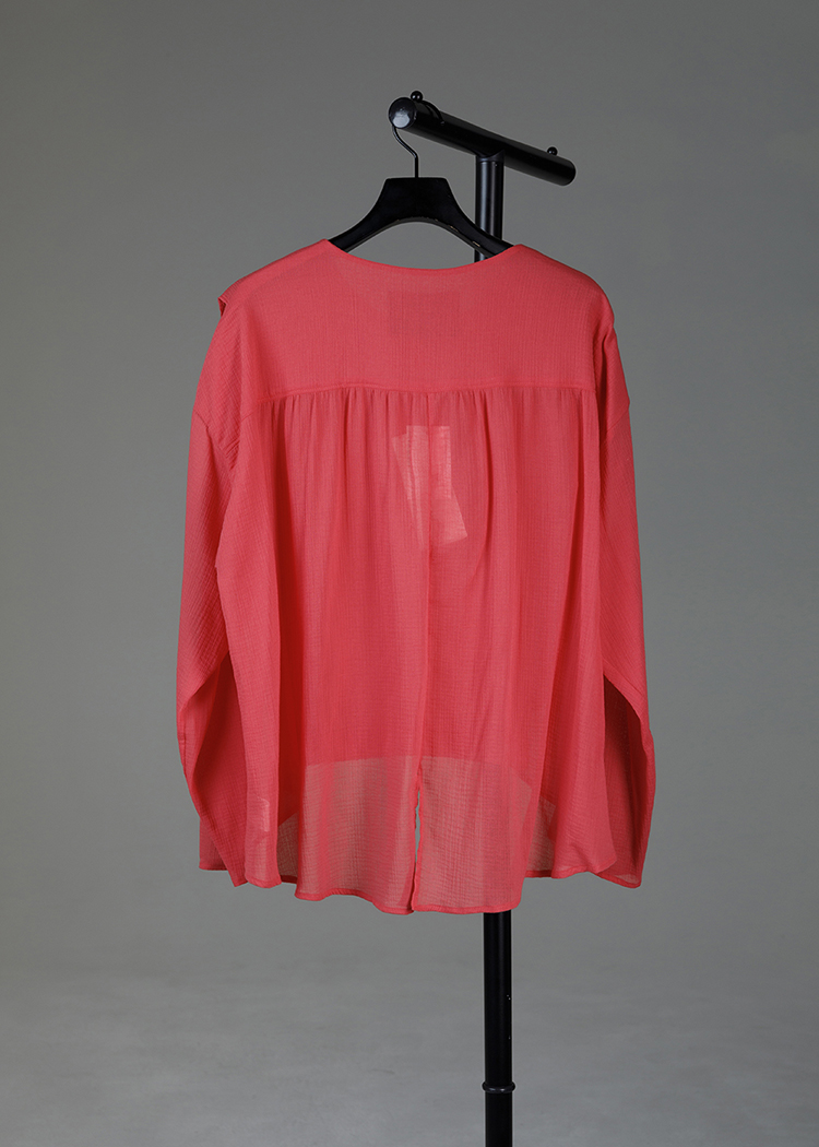 Elastic Hem Blouse