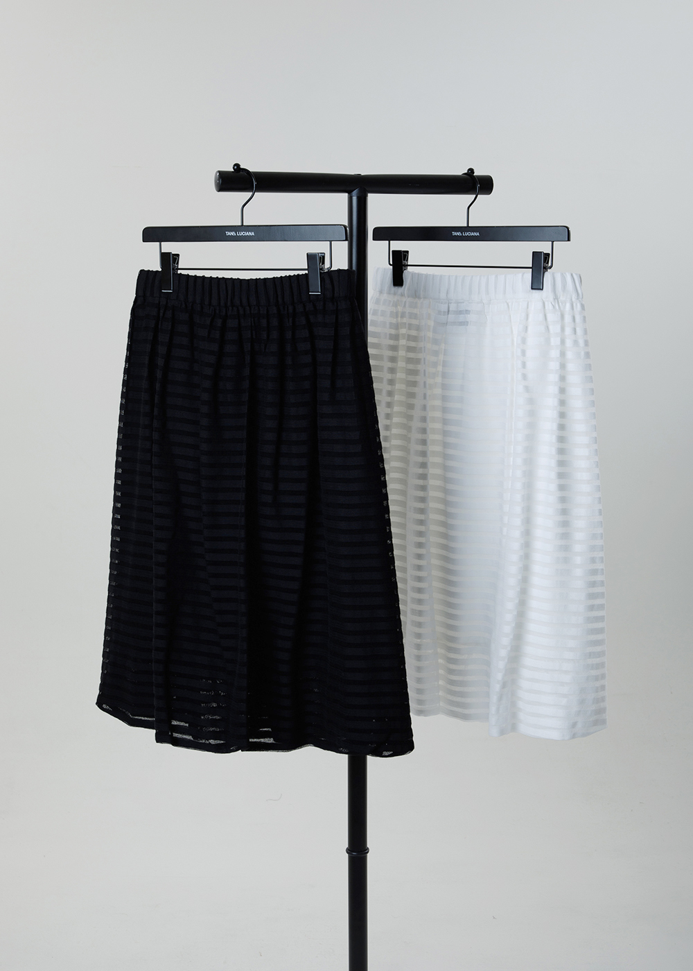 Striped Bubble Skirt