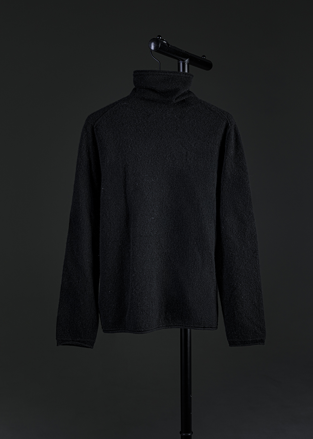 溫潤高領羊絨套頭毛衣