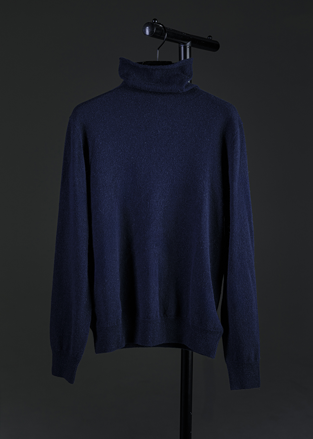 溫潤高領羊絨套頭毛衣