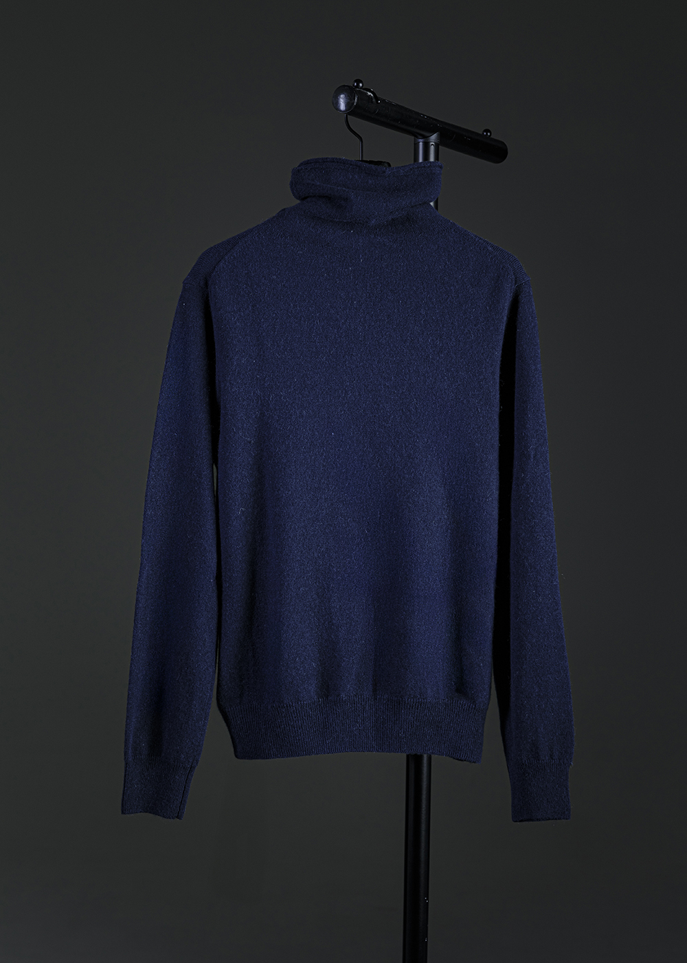 溫潤高領羊絨套頭毛衣