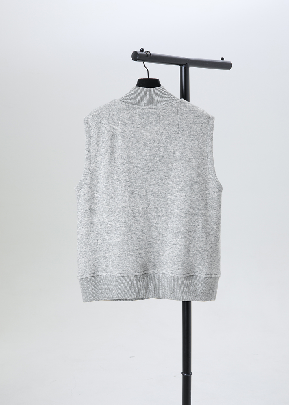 活褶羅紋針織背心