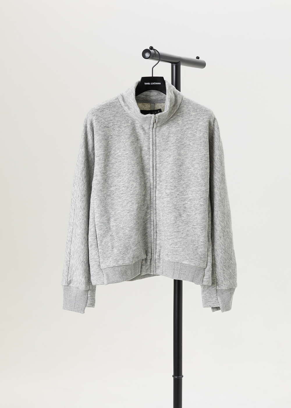 結構袖口立領羅紋外套