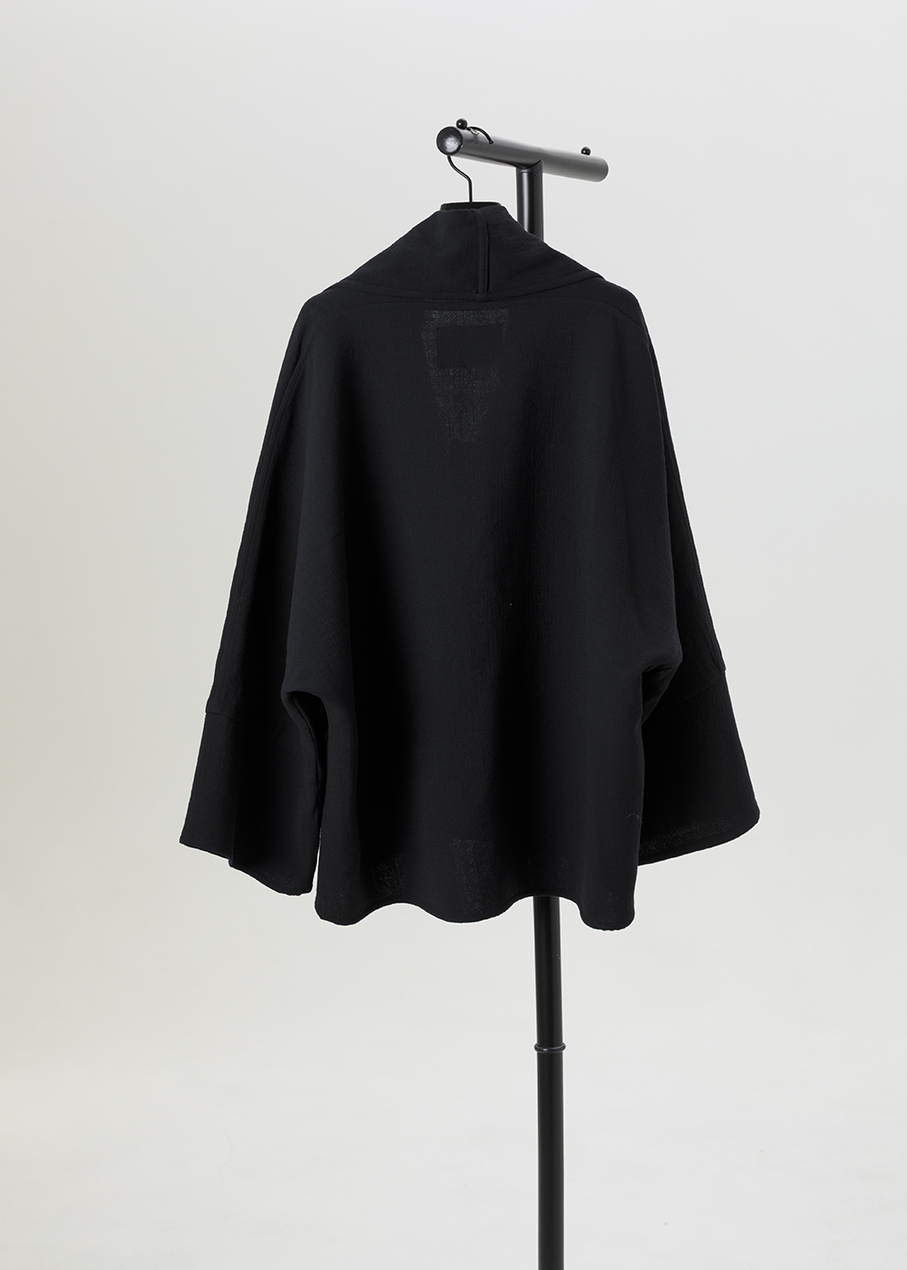 垂敘翻領羊毛外套