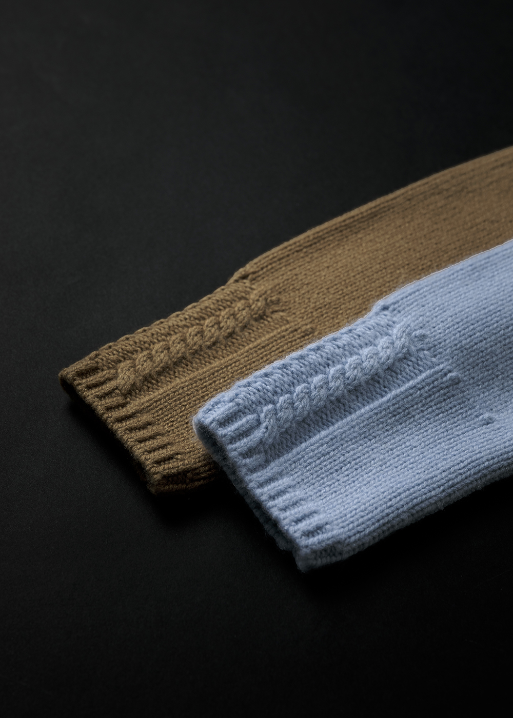 絞花針織開襟衫 