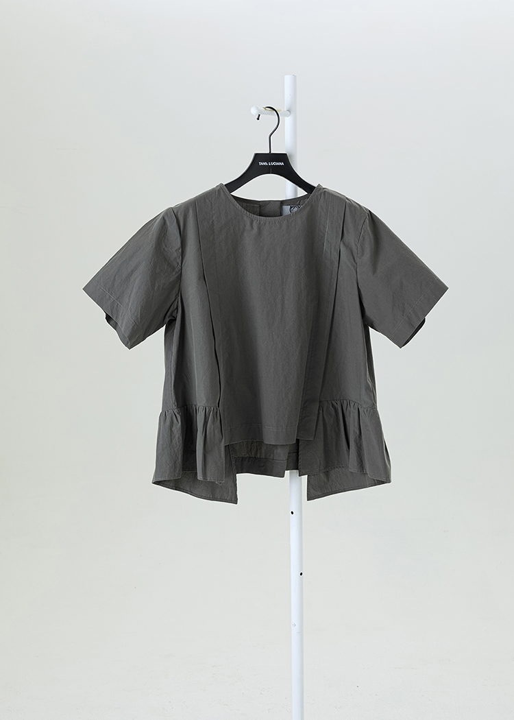 Side Pleated Top