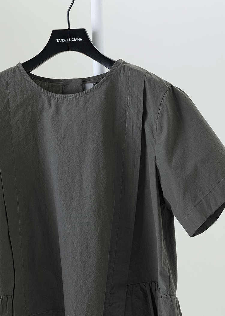 Side Pleated Top