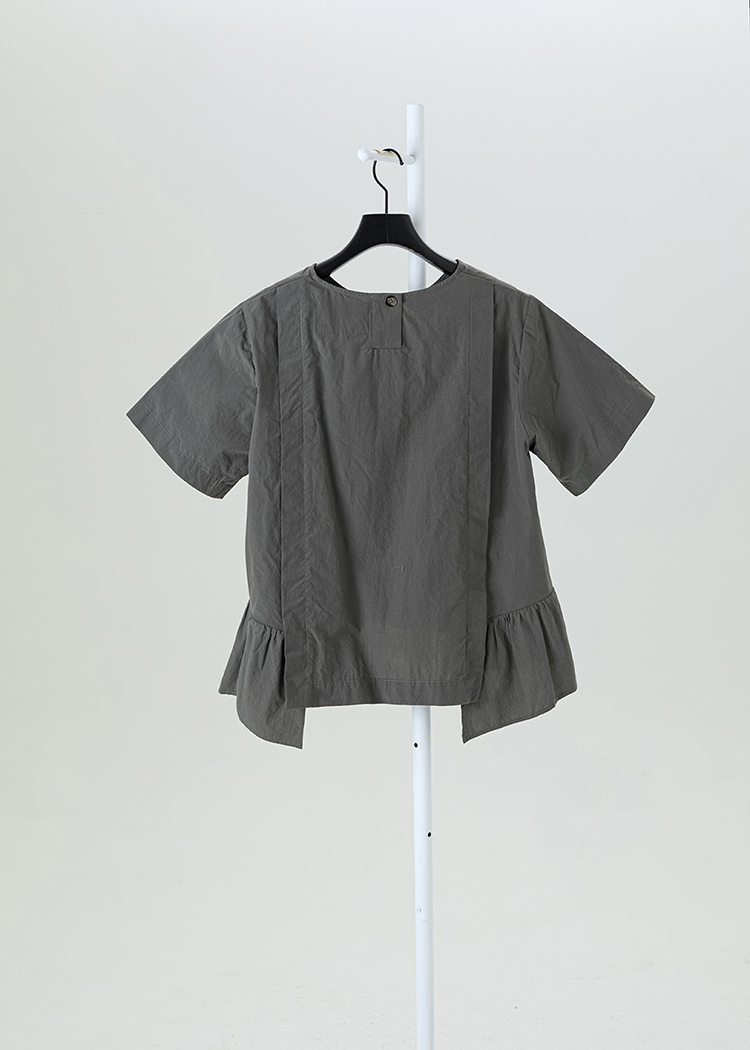 Side Pleated Top