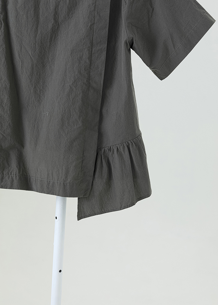 Side Pleated Top
