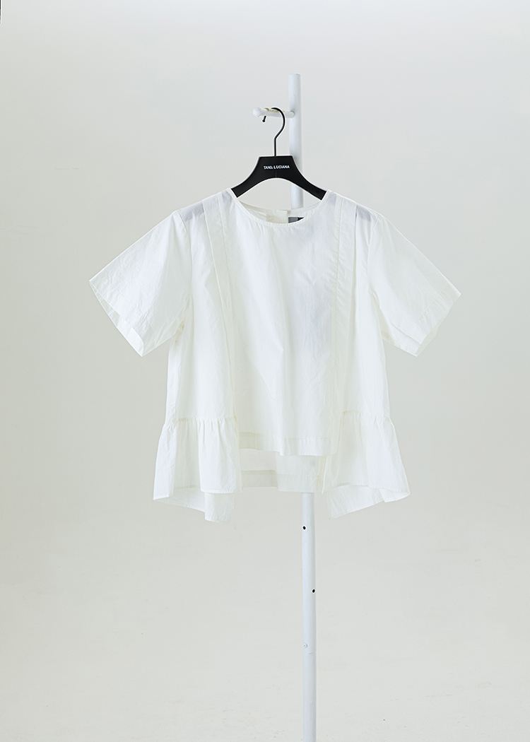 Side Pleated Top