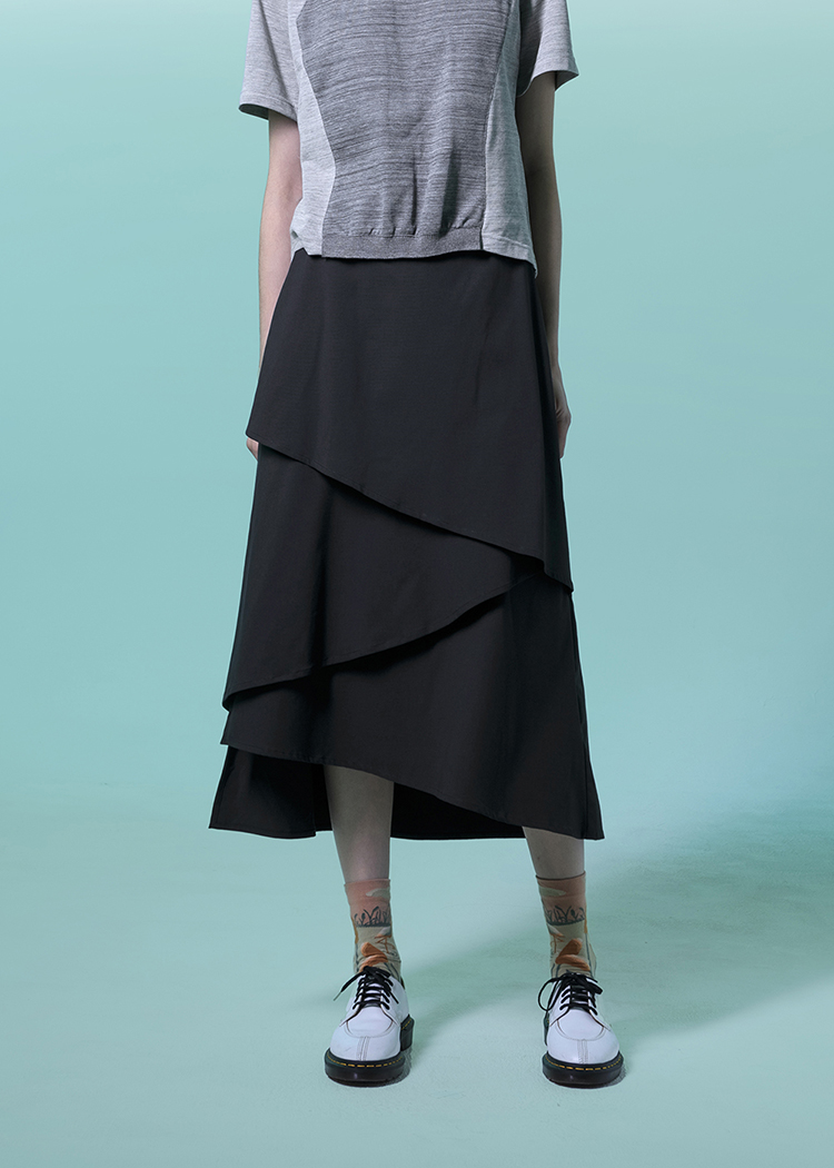 Asymmetric Skirt