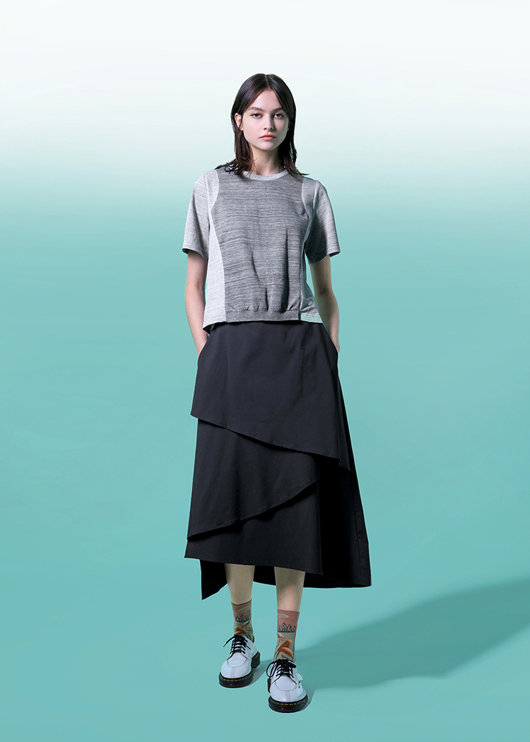 Asymmetric Skirt